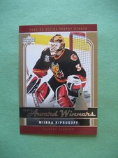2006-07 UPPER DECK AWARD WINNERS MIIKKA KIPRUSOFF VEZINA #AW2 CALGARY FLAMES