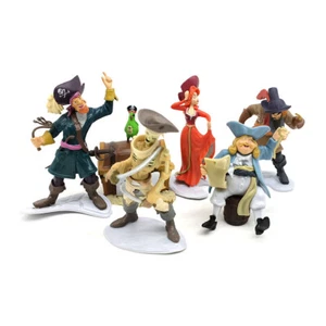 Pirates of the Caribbean Jack Sparrow Figure PVC Anime Model Toy 6pcs/set - Picture 1 of 8
