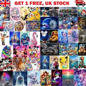 DIY Full Drills 5D Diamond Painting Kit Embroidery Cross Craft Stitch Art Decor - Picture 1 of 304