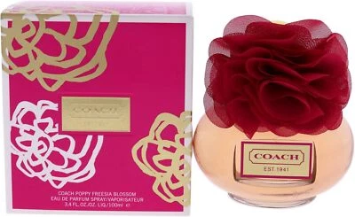 Eau de Parfum Spray Coach Poppy Freesia Blossom para Mujer 100 ML/3,4 FL. OZ. Foto 1 de 4
