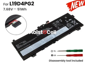 L19L4PG2 L19D4PG2 L19M4PG2 Battery For Lenovo IdeaPad Flex 5 CB-13IML05 ThinkPad - Picture 1 of 6