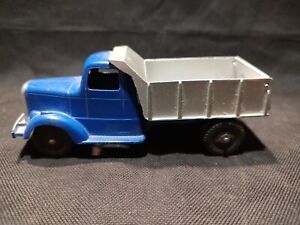 Vintage USA Tootsie Toy 1960s Blue Dump Truck