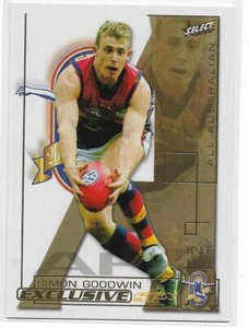 2002 Select Exclusive SPX All Australian (AA21) Simon GOODWIN Adelaide :::: - Picture 1 of 1
