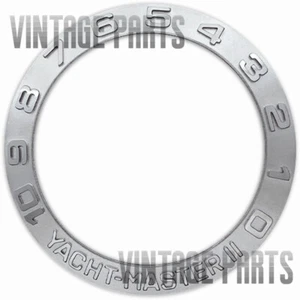 Inserto lunetta orologio pendenza acciaio inox argento 42*33 mm adatto per orologio RLX YM2 - Foto 1 di 1