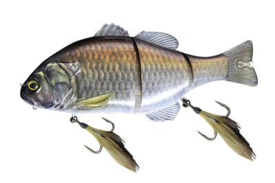 Jackall Gigantarel 8" Floating 5.4 Oz. Jointed Swimbait RT Carp Japan New In Box - Image 1 of 4