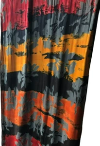 Vintage 1980s Chico's Silk/Rayon Velvet Scarf Shawl Wrap 80" x 19" Lined #2 - Picture 1 of 8