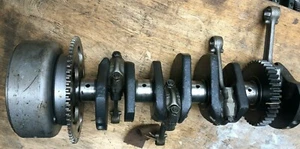 KAWASAKI ZXR400 CRANKSHAFT ZXR400H CRANK ZXR400 H ZX4G CRANK ROTOR RODS 1988- - Picture 1 of 8
