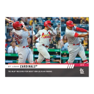 Andrew Knizner+DeJong+Goldschmidt 7/24/2019 MLB TOPPS NOW® Card 566 Cardinals RC - Picture 1 of 2