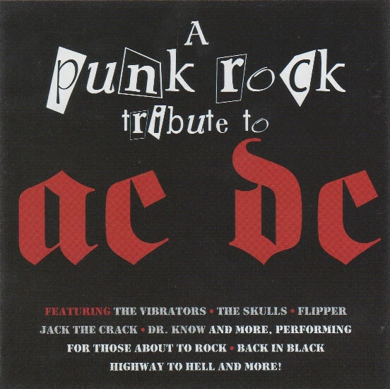 Comp - A Punk Rock Tribute To AC/DC - Dwarves Dr Know Flipper Vibrators CD NEW Foto 1 de 1