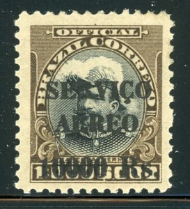 BRAZIL MH AIR POST Selections: Scott #C16 10,000R/1,000,000R CV$35+ - Picture 1 of 1