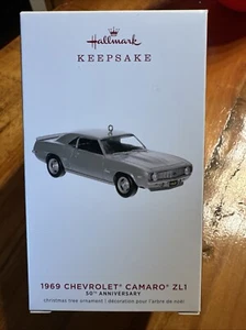 2019 Hallmark Ornament 1969 CHEVROLET CAMARO ZL1 50th Anniversary Limited Ed - Picture 1 of 2