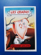 Les Crados / Carte numéro 80 en parfait état.