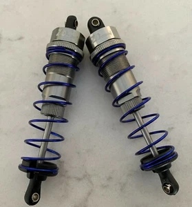ZD Racing 7358/7359 Front/Rear OIL FILLED METAL Shock Absorbers 9106s 1/10 RC x4 - Picture 1 of 4