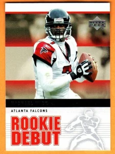 MICHAEL VICK(ATLANTA FALCONS)2005 UPPER DECK ROOKIE DEBUT FOOTBALL CARD - Picture 1 of 1