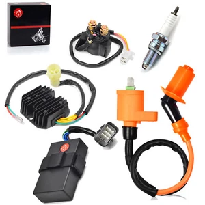 CDI Ignition Coil Starter Relay Rectifier For Honda FourTrax TRX 300 300FW 98-00 - Picture 1 of 12