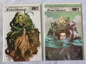 "Nightmares of Providence" Alan Moore, 2 #1 Variant Cover Issues, Avatar 2021 - Picture 1 of 3