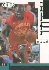 2002 SAGE HIT Basketball Rarefied Emerald #R30 Zach Randolph