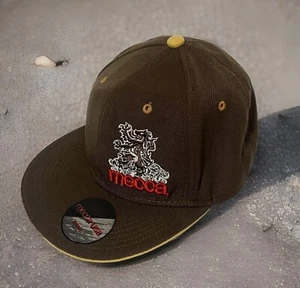 Mecca Streetwear Hat Classic Hip Hop Urban Style Skater Fitted Hat Cap 7 - 7 1/8 - Picture 1 of 12