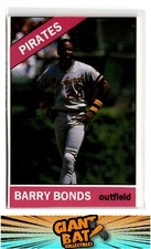 1991 Baseball Cards Magazine '66 Topps Replicas #7 Barry Bonds