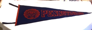 Antique Pennsylvania University Pennant Vinversitatis - Picture 1 of 4