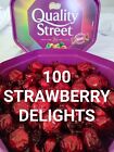 *IN TUB*  100 Strawberry Delight Quality Street Chocolates Gift Mother's Day