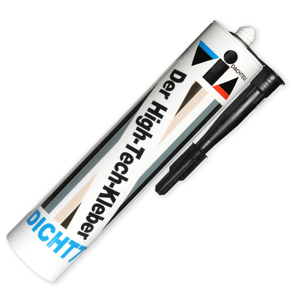 VIA-DACHTEILE Via DICHT7 universal High-Tech-Kleber und Dichtstoff 310 ml Kartusche Dachrinne