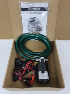 FIDISP Portable water Transfer Pump 12V 330GPH / 44Ft (Brand New in Box) - Picture 1 of 5