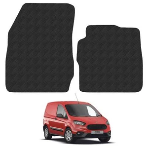 Ford Transit Courier 2014-2023 Van Floor Mats Rubber Tailored Fit Heavy-Duty - Picture 1 of 12