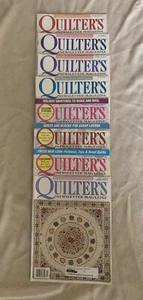 Quilter’s Newsletter Magazines-Lot of 8- 1997-2005 Includes 2005 Holiday Issue - Picture 1 of 9