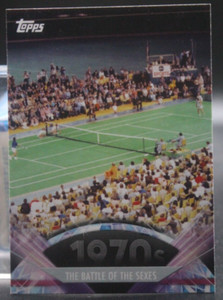 Battle of the Sexes (Billie Jean King/Bobby Riggs - 2011 Topps American Pie #115