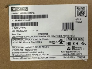 SINAMICS V90, mit PROFINET Eingangsspannung: 200-240 V 6SL3210-5FB10-4UF1 Siemens - Bild 1 von 1