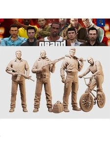 1/64 1/43 1/35 Male Racing Driver Man Tommy Scene Requisiten Miniaturen Figuren Puppe - Bild 1 von 10
