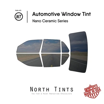 Película de tinte de ventana precortada nano cerámica vidrio para automóvil para Cadillac Deville 2000-2005 Foto 1 de 4