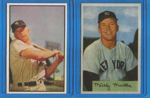 (11) MICKEY MANTLE REPRINT CARDS (NM) 1953 & 54 BOWMAN and 1958 to 1965 TOPPS - Picture 1 of 4