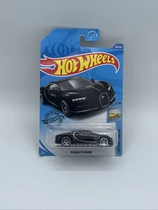 HOT WHEELS DARK BLACK 2016 BUGATTI CHIRON NEW FOR 2020 FACTORY FRESH 1/64 - Bild 1 von 3