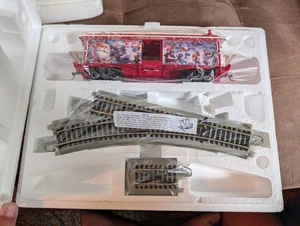 Hawthorne Rudolph Christmas Town Express Train Night Before Gepäckwagen Neu in OVP - Bild 1 von 3