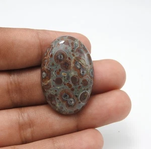 39,00 quilates asteroide jaspe piedras preciosas cabujón natural fabricación de joyas 22x33x7 mm - Imagen 1 de 7