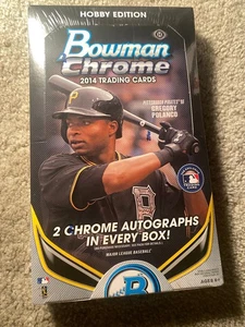 2014 Bowman Chrome Baseball Hobby Box-Factory Sealed - Picture 1 of 2
