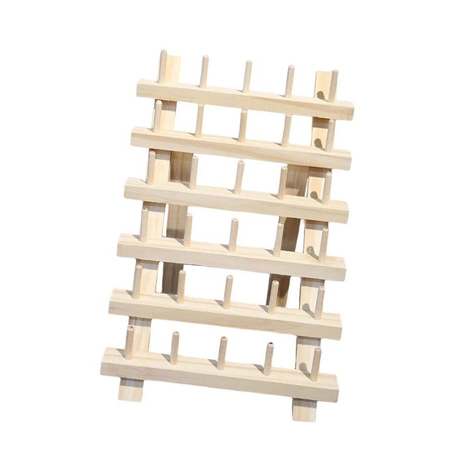 Carretéis para rack de linha de costura rolo ferramentas de agulha de costura economia de espaço armazenamento - Imagem 1 de 1