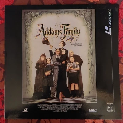 Addams Family • Laserdisc • PAL Deutsch • Neuwertiger Zustand • Absoluter Kult - Bild 1 von 3
