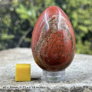 Red Jasper Egg for Vitality and Courage - Picture 1 of 1