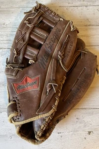K3997 MacGregor Baseball Handschuh Rechtshänder Wurf vollnarbiges Steerhide 12,5-13 Zoll - Bild 1 von 7