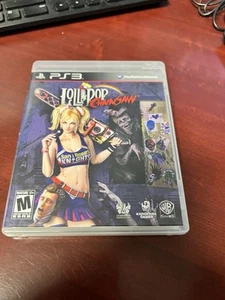 Sony Playstation 3 PS3 Lollipop Chainsaw Game 2012 CIB Complete w Manual Tested - Picture 1 of 4