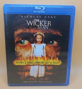 The Wicker Man (Blu-ray Disc, 2007) Nicolas Cage Ellen Burstyn RARE OOP - Picture 1 of 3
