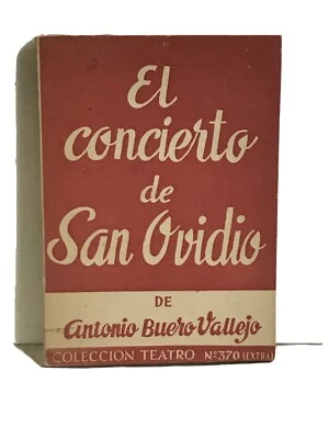 Vintage 1968 Antonio Buero Vallejo Booklet El Concierto De San Ovidio #370 - Image 1 of 4