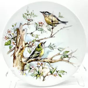 ROYAL WORCESTER 8" ARTIST SIGNED CABINET PLATE, BIRDS, EXCELLENT CONDITION - Picture 1 of 14