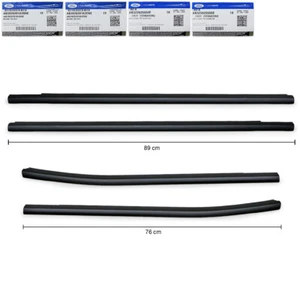 Set 4Dr Inner Door Weatherstrip Rubber Seal Belt Fits Ford Ranger 4Dr 2012 2020 - Picture 1 of 8
