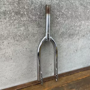 Wald 12" Fork Old School BMX Pit Bike NOS 12 x 1 in Threaded OG 5.5" 80s - Picture 1 of 20