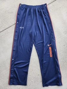 Vintage Nike Dri-Fit Syracuse Tear Away Pants Size L Authetic Team Apparel Elite - Picture 1 of 7
