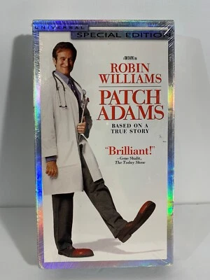 Patch Adams (VHS, 1999, Extra footage/ Special Edition) BRAND NEW ROBIN WILLIAMS - Image 1 of 4